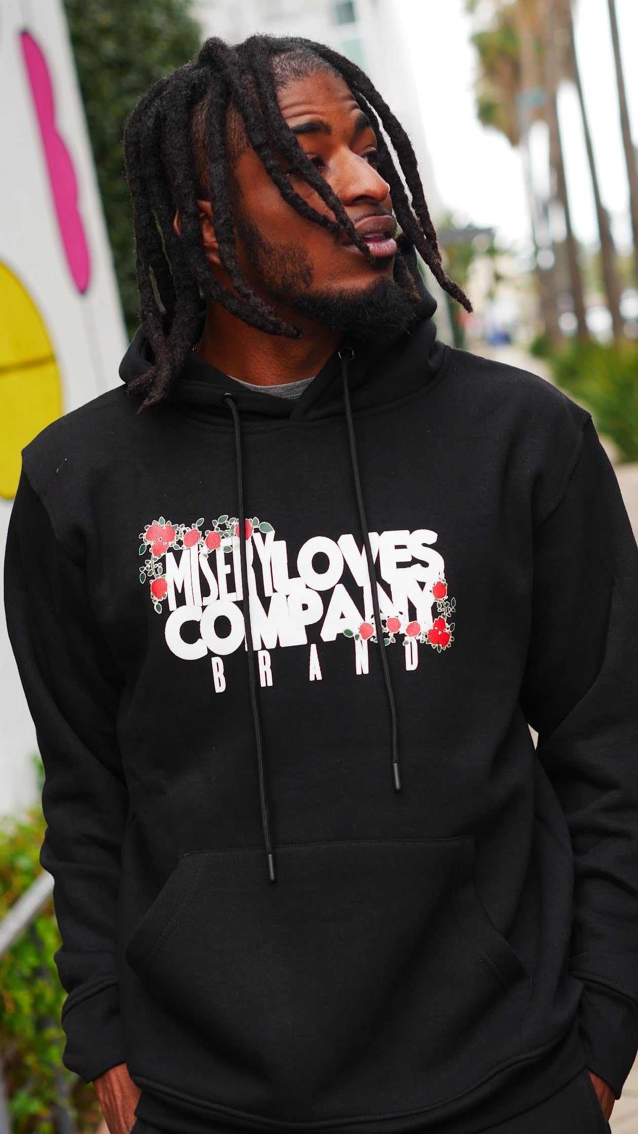 SMELL THE ROSES HOODIE